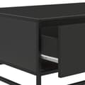 Miniatyrbillede 11 af 11: vidaXL sofabord 90x57x35 cm massivt konstrueret træ og metal sort