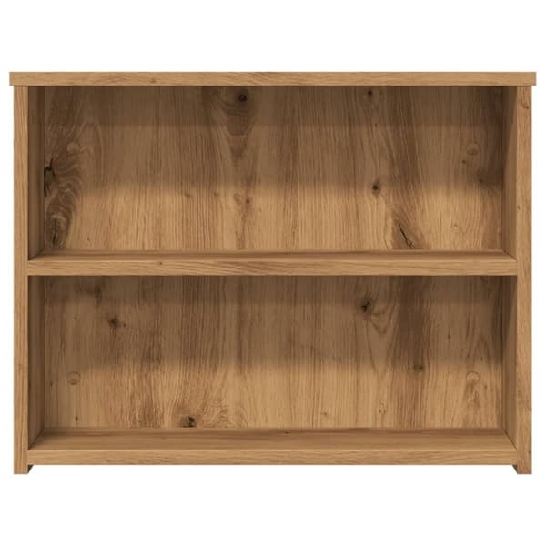 vidaXL Salongbord artisan eik 102x55x42 cm konstruert tre