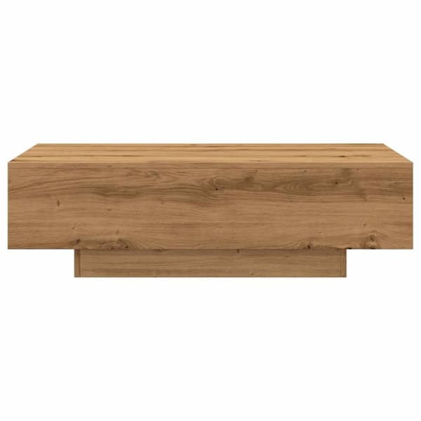 vidaXL Soffbord artisan ek 100x49,5x31 cm konstruerat trä