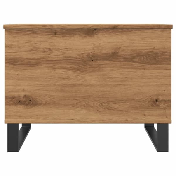 vidaXL Soffbord artisan ek 60x44,5x45 cm konstruerat trä