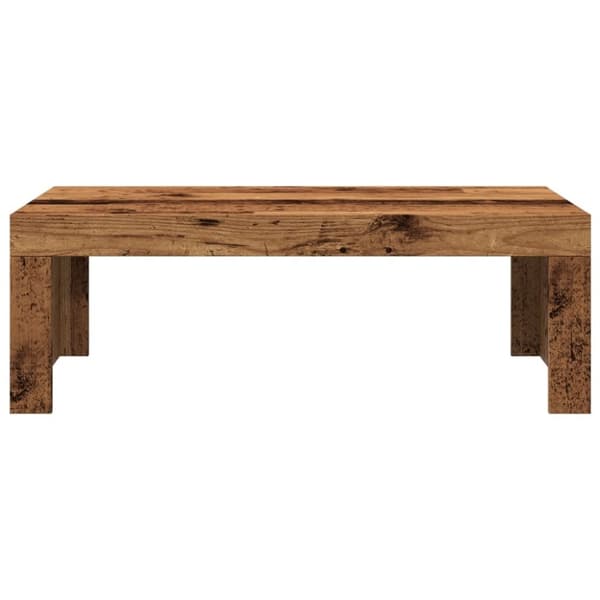 vidaXL Sohvapöytä vanha puu 102x50x35 cm tekninen puu