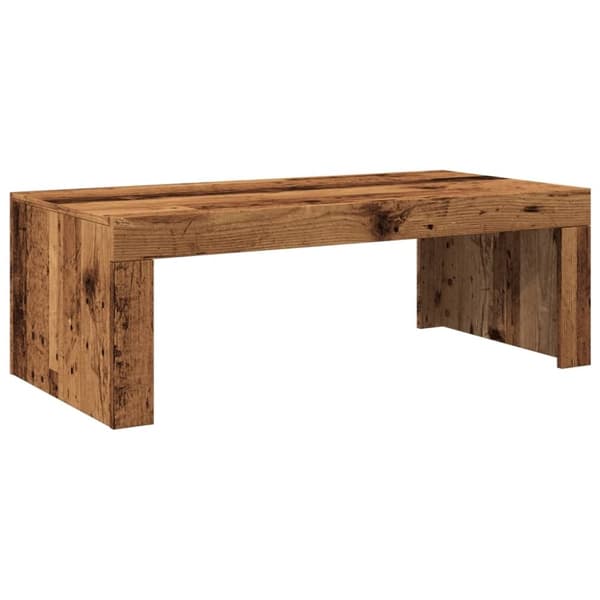 vidaXL Sohvapöytä vanha puu 102x50x35 cm tekninen puu