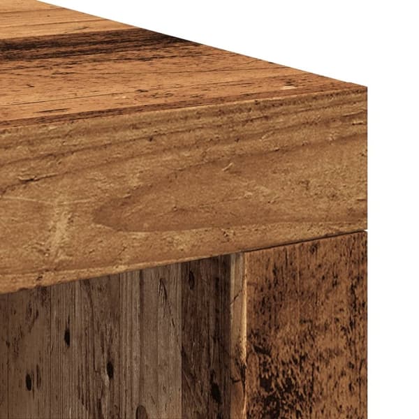 vidaXL Sohvapöytä vanha puu 102x50x35 cm tekninen puu
