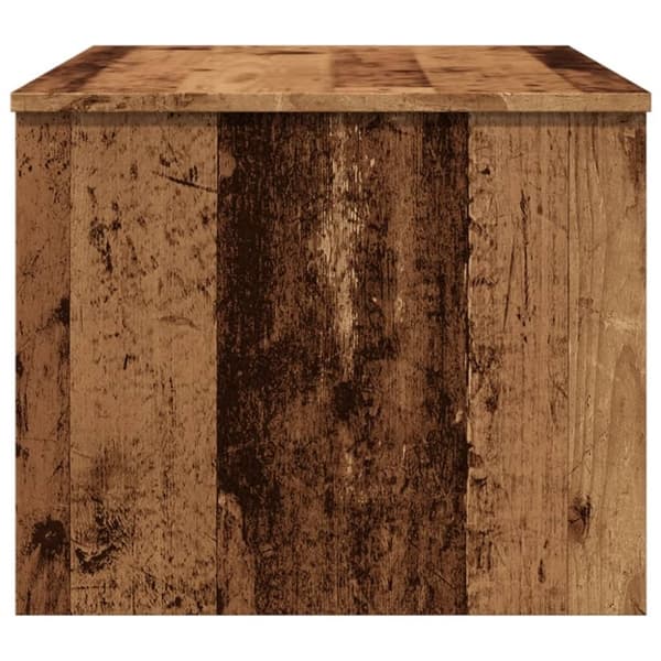 vidaXL sofabord 80x50,5x41,5 cm konstrueret træ antikt træ