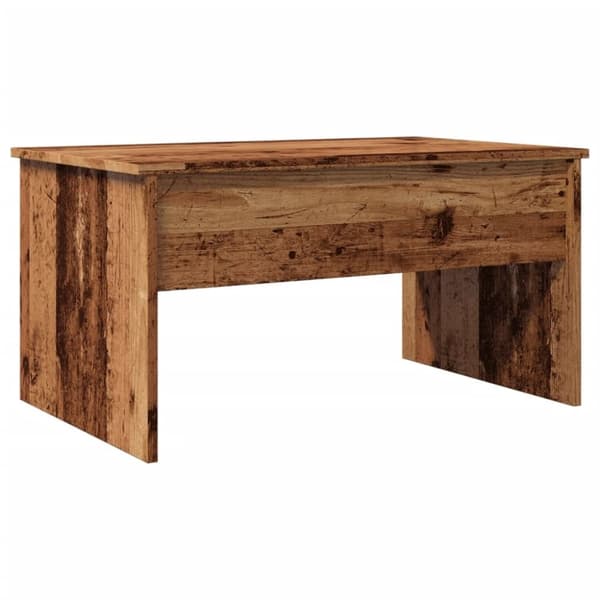 vidaXL sofabord 80x50,5x41,5 cm konstrueret træ antikt træ