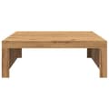 Miniatyrbilde 5 av 10: vidaXL Salongbord artisan eik 100x100x35 cm konstruert tre