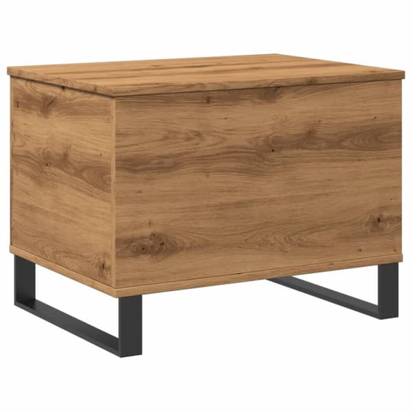 vidaXL sofabord 60x44,5x45 cm konstrueret træ kunsteg