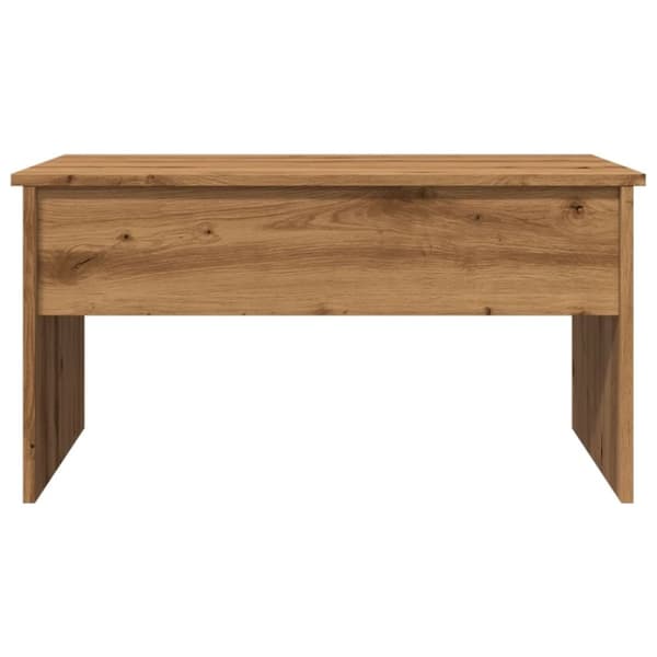 vidaXL Soffbord artisan ek 80x50,5x41,5 cm konstruerat trä