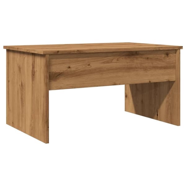 vidaXL Soffbord artisan ek 80x50,5x41,5 cm konstruerat trä