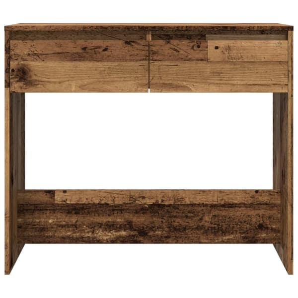 vidaXL Konsolipöytä vanha puu 89x41x76,5 cm tekninen puu