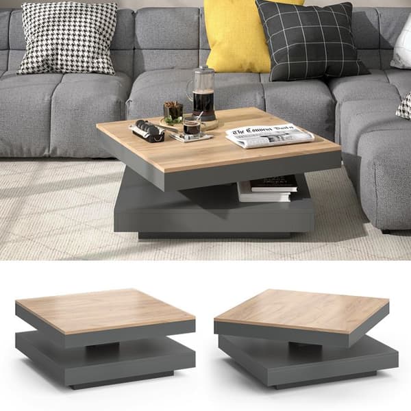Vicco Elias Soffbord, antracit, 70 x 34 cm