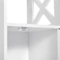 Miniatyrbillede 8 af 9: Rootz Lille sengebord - Natbord - Sidebord - Hvid skandinavisk design - Rummelig opbevaring - 30cm x 60cm x 30cm