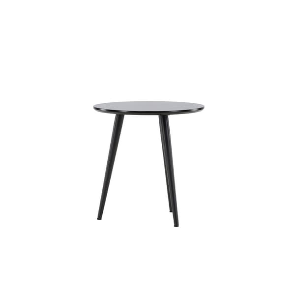 Askim hörnbord Ø48 cm svart.