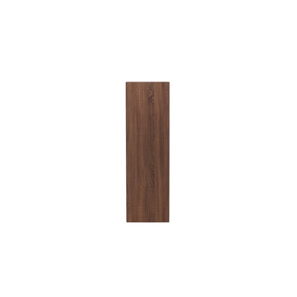 RamsvikH hörnbord piedestal brun.