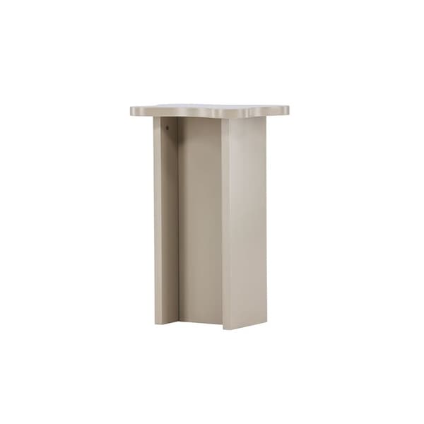 Molde hjørnebord beige.