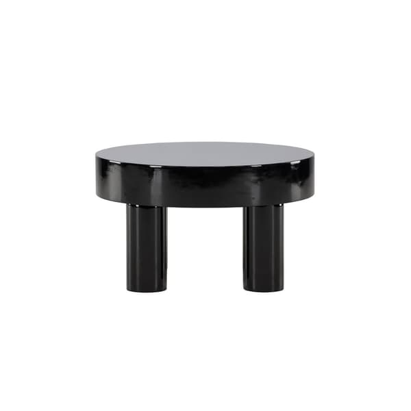 Varberg sofabord Ø60cm sort.