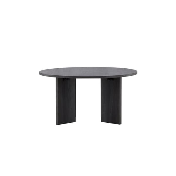 Askerön soffbord Ø80 cm svart.