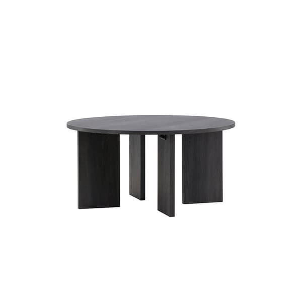 Askerön soffbord Ø80 cm svart.