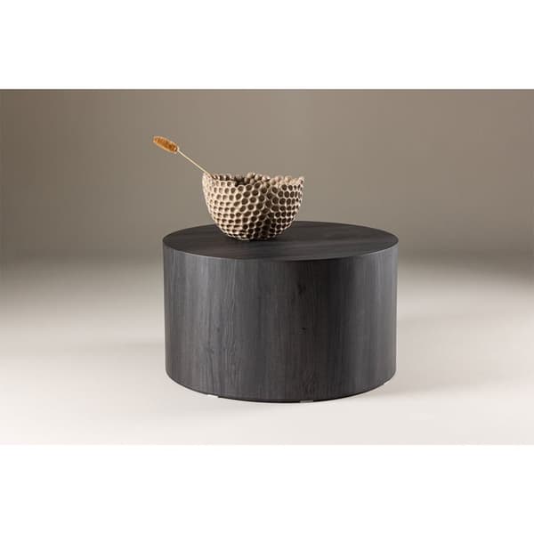 York sofabord Ø80cm sort.