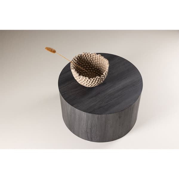 York sofabord Ø80cm sort.