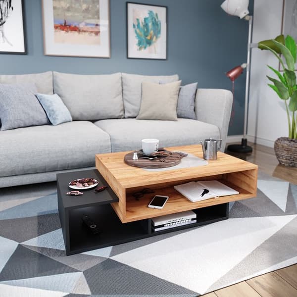 Vicco Bari Soffbord, antracit, 105 x 32 cm