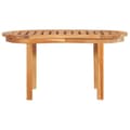 Miniatyrbild 2 av 2: Soffbord 90x50x45 cm massiv teak