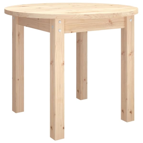 Soffbord Ø 55x45 cm massiv furu