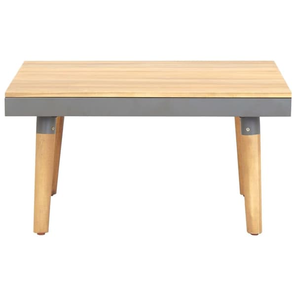 Trädgårdsbord 60x60x31,5 cm massivt akaciaträ