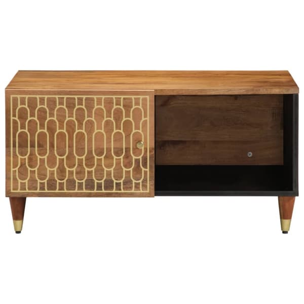 Soffbord 80x50x40 cm massivt mangoträ