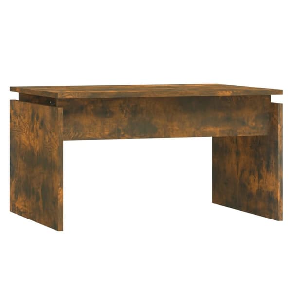 Soffbord rökfärgad ek 68x50x38 cm konstruerat trä