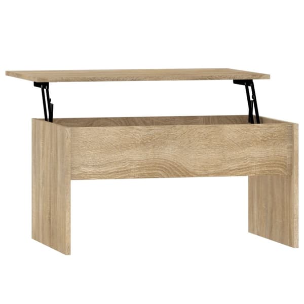 Soffbord sonoma-ek 80x50,5x41,5 cm konstruerat trä