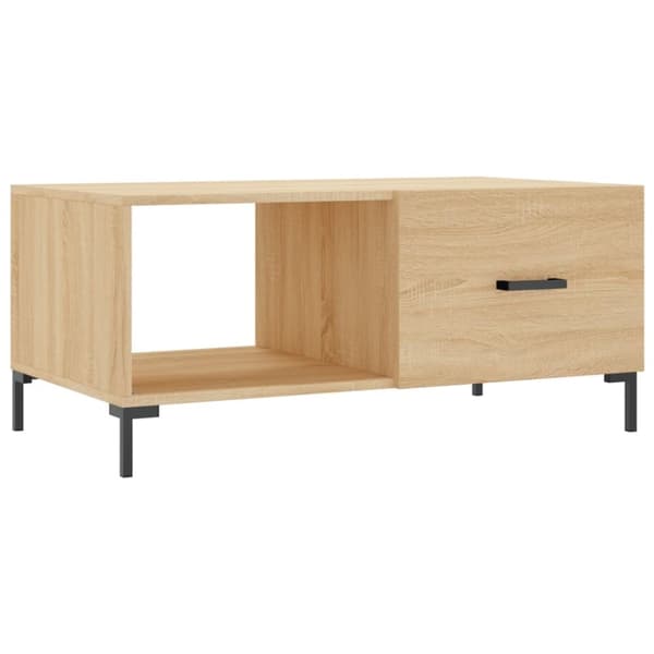 Soffbord sonoma-ek 90x50x40 cm konstruerat trä