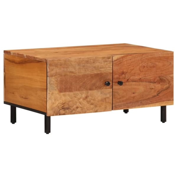 Soffbord 80x50x40 cm massivt akaciaträ