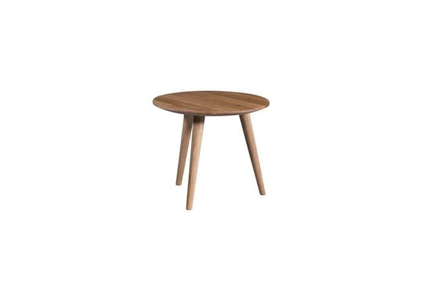 M2 kollektion soffbord - 227522 - Oslo 1 Soffbord, Ek, Brun, H=35cm, D=45cm