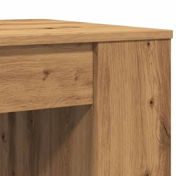 sofabord 102x55x42 cm konstrueret træ kunsteg
