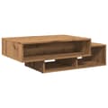 Miniatyrbillede 6 af 9: sofabord 105x55x32 cm konstrueret træ kunsteg