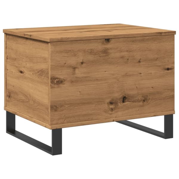 sofabord 60x44,5x45 cm konstrueret træ kunsteg