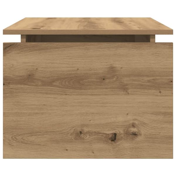 sofabord 68x50x38 cm konstrueret træ kunsteg