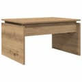 Miniatyrbillede 6 af 9: sofabord 68x50x38 cm konstrueret træ kunsteg