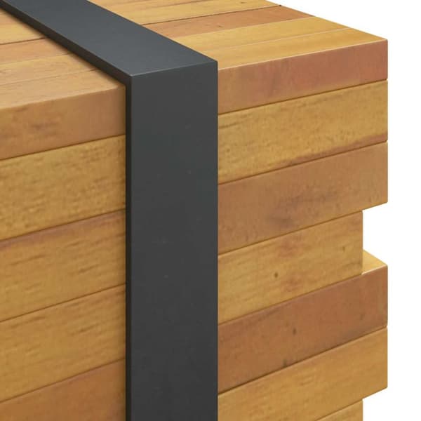 -sohvapöytä 110x45x35 cm massiivi teak
