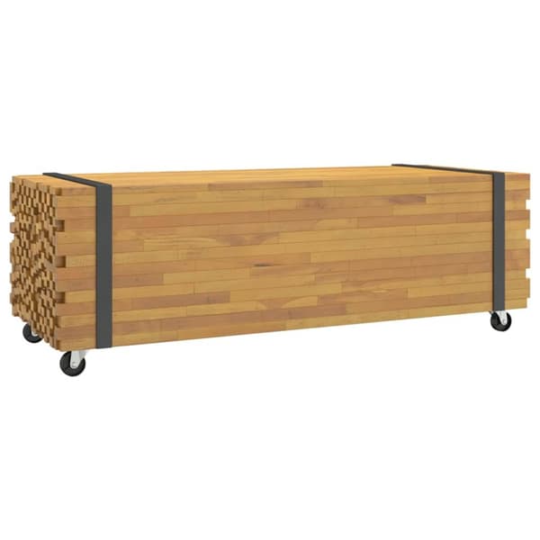 -sohvapöytä 110x45x35 cm massiivi teak