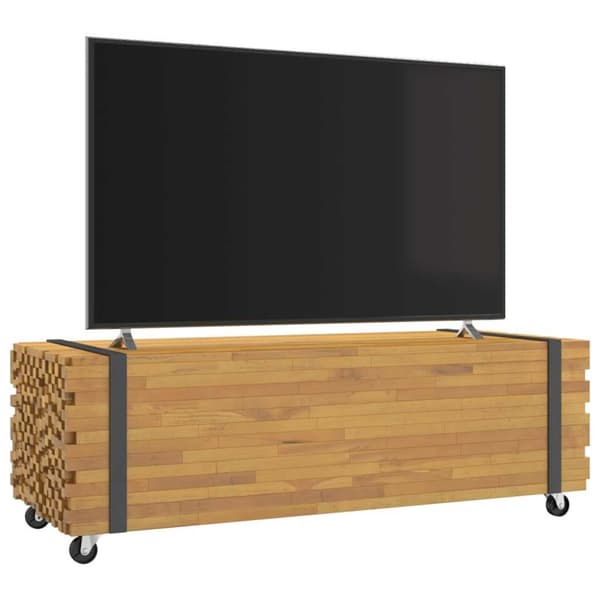-sohvapöytä 110x45x35 cm massiivi teak