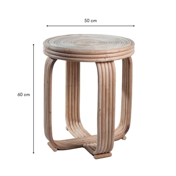 Rootz Rattan Sidebord | Sluttabel | Sofabord KANTHI