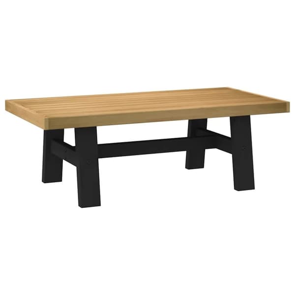 vidaXL Salongbord NOAIN A-formede ben 120x60x40 cm heltre furu