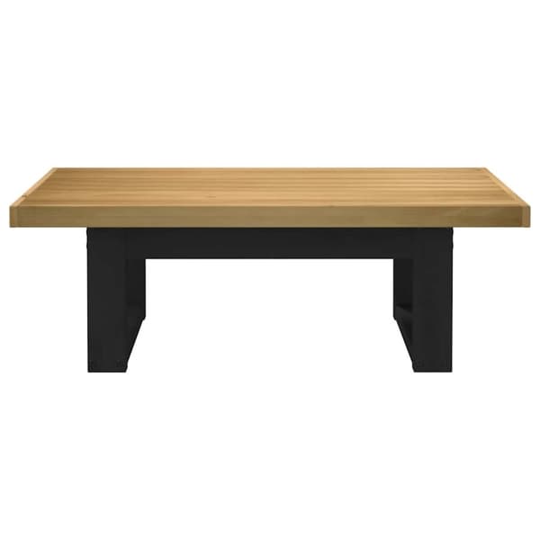 vidaXL Salongbord NOAIN U-formede ben 120x60x40 cm heltre furu