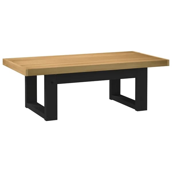 vidaXL Salongbord NOAIN U-formede ben 120x60x40 cm heltre furu