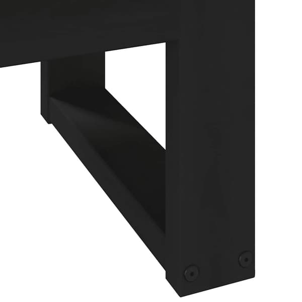 vidaXL Salongbord NOAIN U-formede ben 120x60x40 cm heltre furu