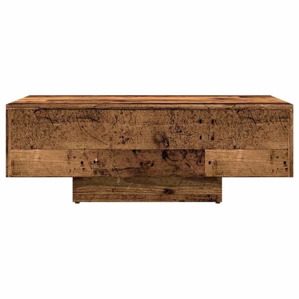 vidaXL Soffbord åldrat trä 85x55x31 cm konstruerat trä