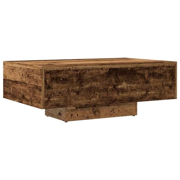 vidaXL Soffbord åldrat trä 85x55x31 cm konstruerat trä