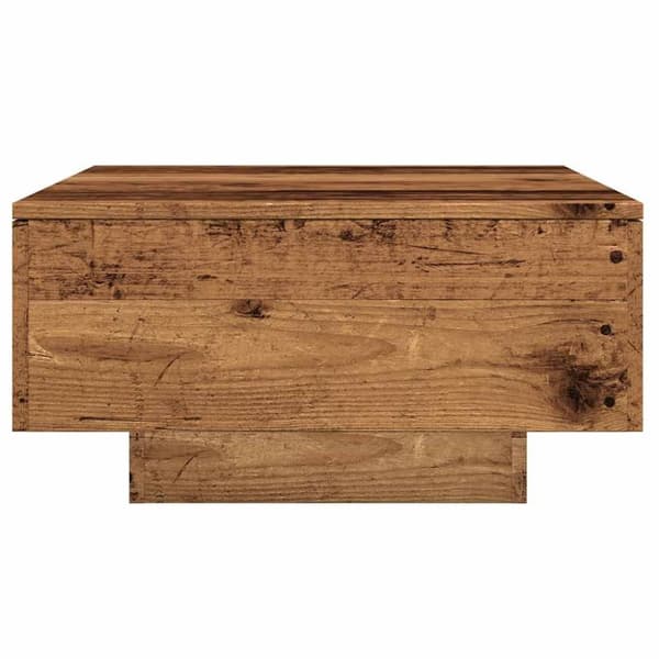 vidaXL Salongbord gammelt tre 90x60x31 cm konstruert tre